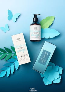 清新風(fēng)格化妝品包裝設(shè)計(jì) 自然之美與品牌靈魂的融合